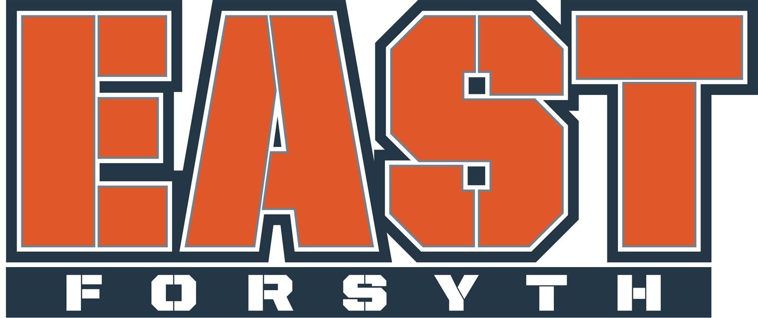 East Forsyth Orange with text 